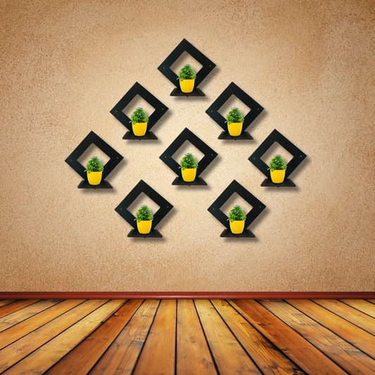 Modern Wooden Wall Shelf Set of 5 | Stylish Floating Shelves for Home, Kitchen & Office Wall Décor