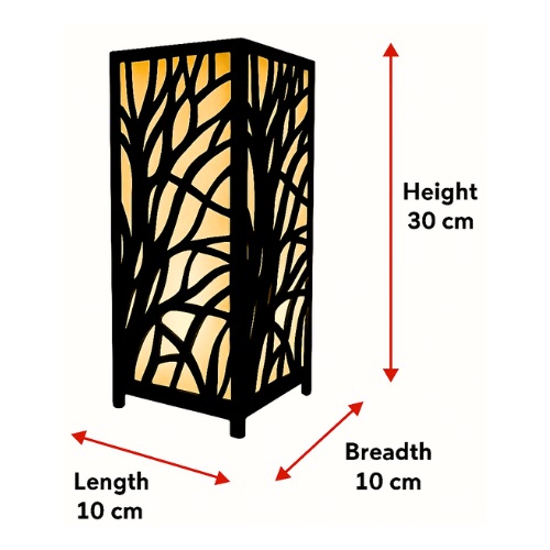 Tree of Life Wooden Night Lamp for Bedroom | Laser Cut MDF Vintage Table Lamp | Warm Glow LED Bedside Light | Eco-Friendly Home Decor Gift for Living Room, Study, Kids Room